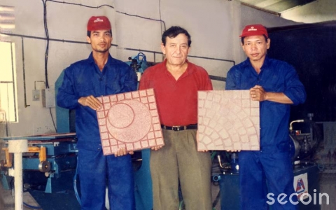 September 24th 2018 – 20 year anniversary for the first terrazzo tile produced in Vietnam by Secoin